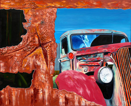 calendre, clignotant, galerie venturini, pare brise, phares, portière, rétroviseur, rouille