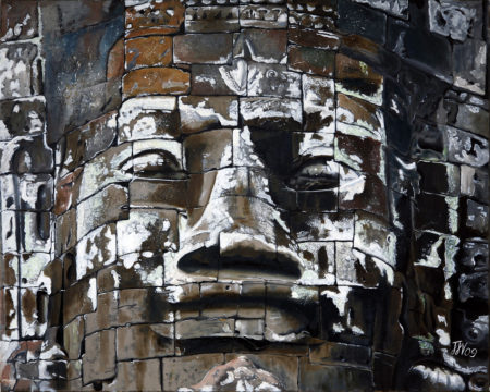 angkor vat, art bouddhique, Bayon, cambodge, galerie venturini, JJV, khmers, La conscience de l'oreille, patrimoine mondial de l'UNESCO