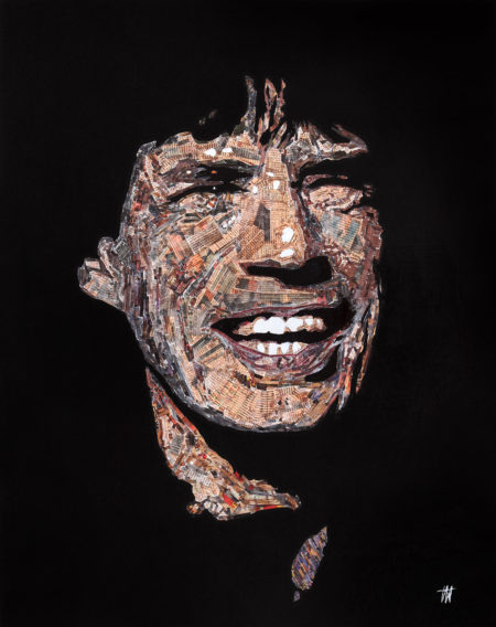 galerie venturini, JJV, lune, Mick Jagger, rock, rolling ston