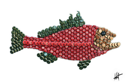 Boulevard d'Aguillon, Capsules, JJV, poisson, Venturini Antibes