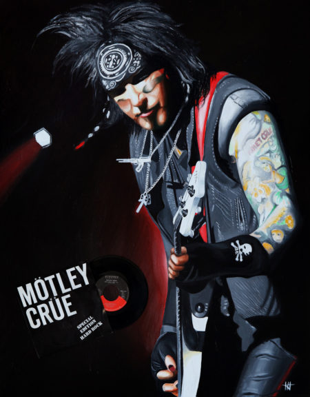 galerie venturini, glam métal, Hair Metal, JJV, Nikki Sixx, rock