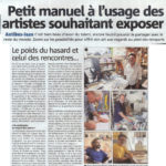 Article sur Jean Jacques Venturini, artiste peintre, antibes, juan les pins
