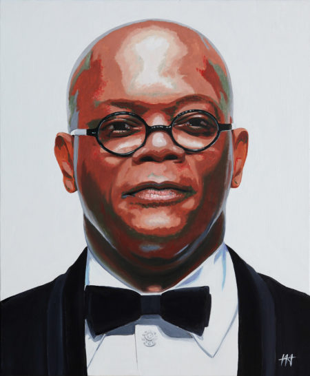 acteur, antibes, JJV, Juan les pins, michelangelo, people, Pop Art, Samuel L. Jackson