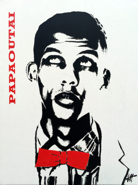 antibes, galerie venturini, JJV, Juan les pins, papaoutai, Pop Art, stromae