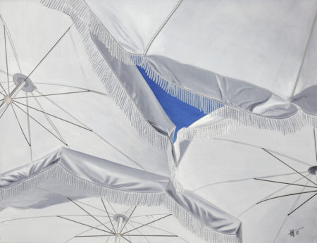 antibes, ciel, galerie venturini, JJV, Juan les pins, parasol
