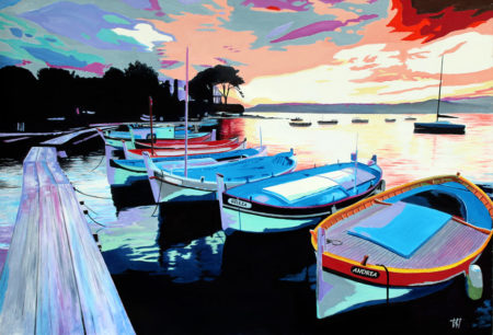 Fin de journée à l'Olivette