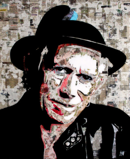 Keith Richards Newspaper/2