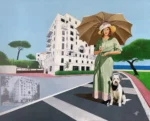 glamour-riviera-huile-sur-toile-venturini